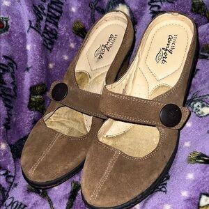 Women's Brown Mary Jane Shoes strictly comfort